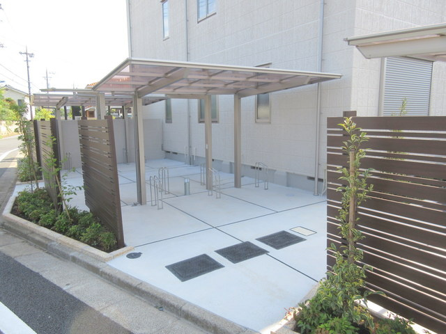 BORIKI　おおいずみがくえんのその他共用部分|★屋根付き駐輪場★