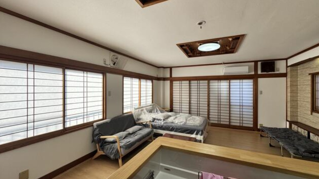 東九条南石田町の居間・リビング