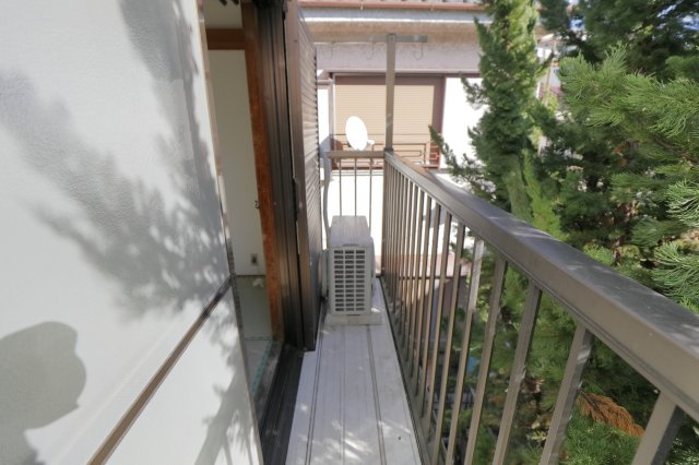 アールハイツのバルコニー
