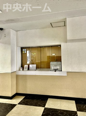 【受付】 | 南砂キャピタルコータース | 受付(管理人室)。