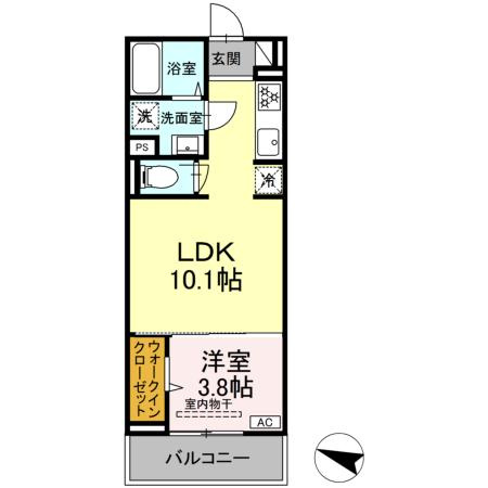 【間取り】 | ディアライズ春日町　C棟