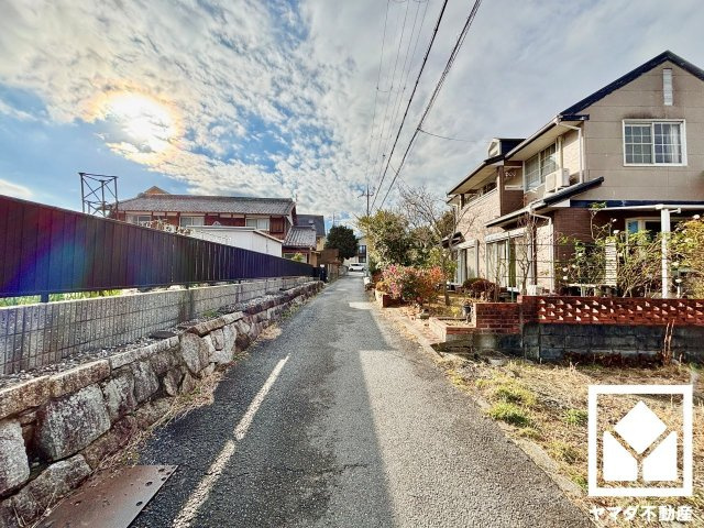 大津市千町2丁目　第1期　2号棟の前面道路含む現地写真|12月20日　現地写真更新