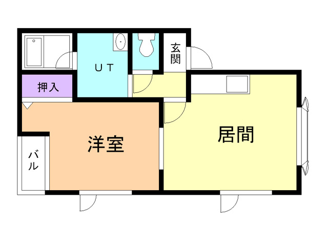 コーポアイリスの間取り
