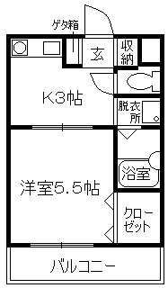アルファポレールの間取り