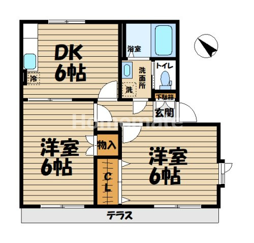 【間取り】 | カーサ ベルデ