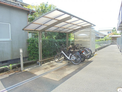 【その他共用部分】 | ウェル上加茂 | 駐輪場
