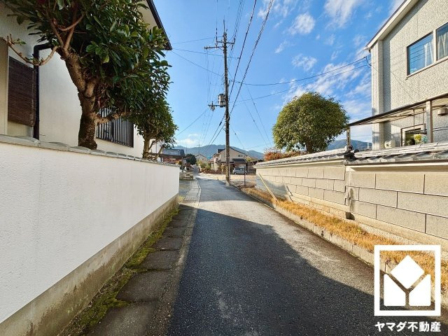 大津市千町2丁目　第1期　6号棟の前面道路含む現地写真|4月30日　現地写真更新