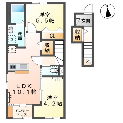 【間取り】 | ソランジュ
