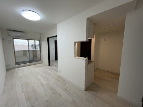 ジーメゾン金山の居間・リビング|使いやすいリビングです