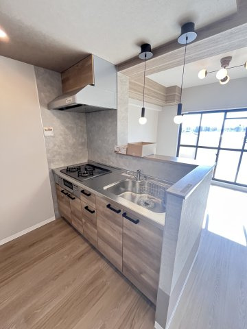 大阪市城東区鴫野西４丁目の賃貸マンションのキッチン