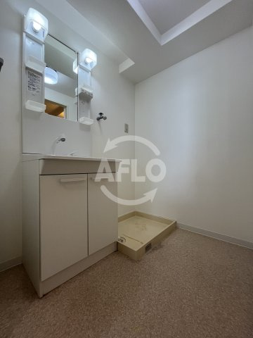 ヒシヒラリバーハイツの独立洗面台|ヒシヒラリバーハイツ　洗面台