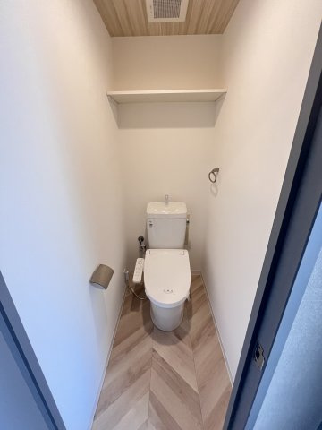 大阪市城東区鴫野西４丁目の賃貸マンションのトイレ