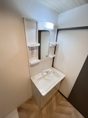 大阪市城東区鴫野西４丁目の賃貸マンションの洗面所