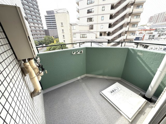 中山手セントポリアのバルコニー