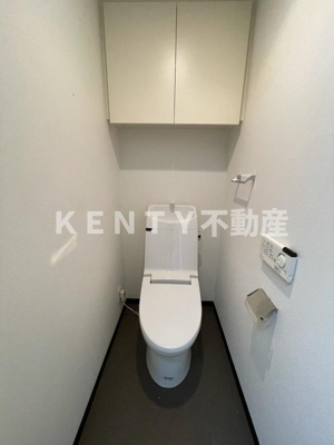 【トイレ】 | スタイリオ蒲田 | 落ち着いた色調のトイレです