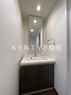 【洗面所】 | スタイリオ蒲田 | 広い洗面スペース