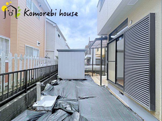 北本市下石戸下　1期　中古戸建の庭|お庭です