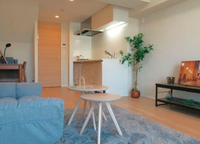 【居間・リビング】 | パークキューブ上野桜木 | 使いやすい居間です