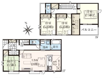 狭山市柏原の新築一戸建