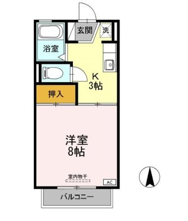 セジュール９５２の間取り