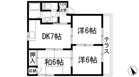 【間取り】