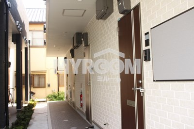 スクリーア永福のその他共用部分|共用廊下♪