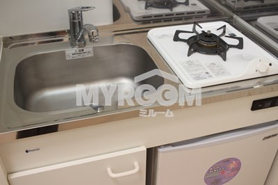 スクリーア永福のキッチン|ガスキッチン