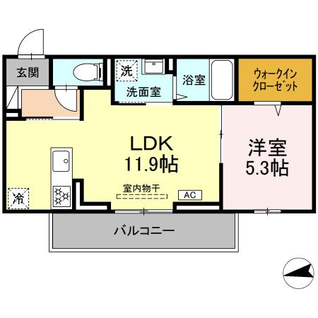 ベルディールの区画図