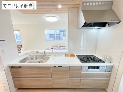 【キッチン】 | blooming garden行田市持田4丁目　新築住宅 | 現地(2025年12月撮影)