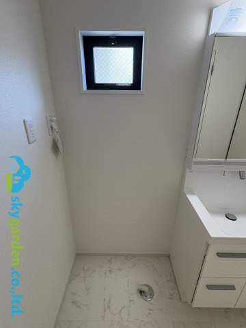 茅ヶ崎市香川5期　新築戸建　全2棟1号棟のランドリースペース