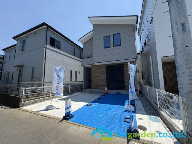 茅ヶ崎市香川5期　新築戸建　全2棟1号棟の外観|外観も気になるポイント
