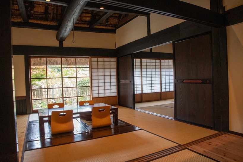 丹波篠山市栗柄の中古一戸建の居間・リビング