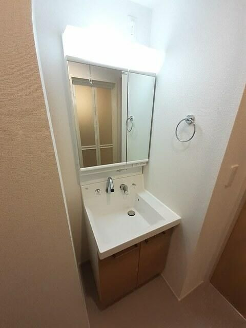 サリックス浅草の洗面所