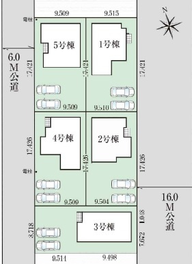狭山市柏原の新築一戸建の間取り