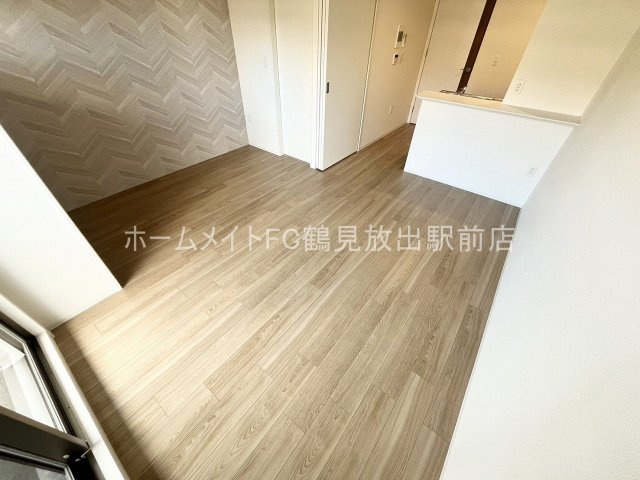 大阪市城東区放出西３丁目の賃貸マンションの居間・リビング