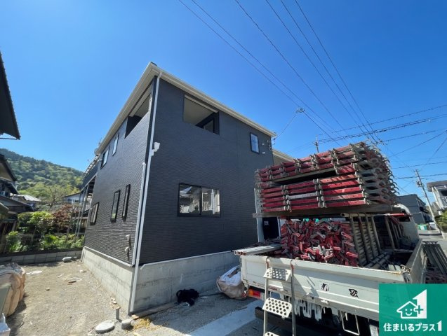 亀岡市大井町小金岐　第2期　新築一戸建ての外観|現在の進捗状況です！順調に作業進行中、完成が待ち遠しいです！詳細の間取り等、お気軽にお問い合わせください！