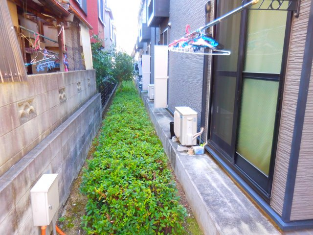 レオパレスNKサウスキャッスルのバルコニー
