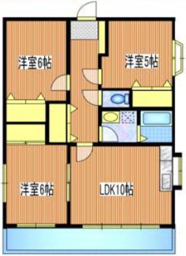 サンモール大堂の間取り