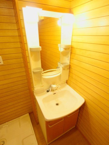 緑邑館の洗面所