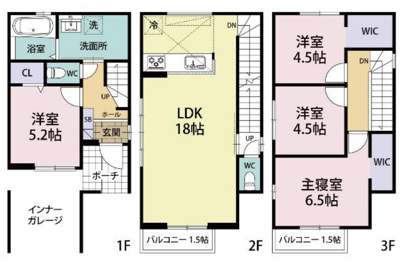 明石市二見町東二見の間取り