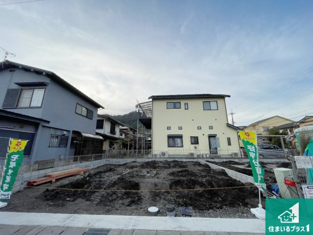 亀岡市大井町小金岐　第2期　新築一戸建ての外観|現在建築中！落ち着いた街並みで新生活を始めることが出来そう！周辺の物件も併せてご紹介させて頂きます！