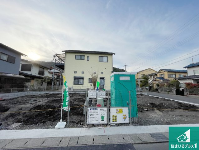 亀岡市大井町小金岐　第2期　新築一戸建ての外観|現在の進捗状況です！順調に作業進行中、完成が待ち遠しいです！詳細の間取り等、お気軽にお問い合わせください！