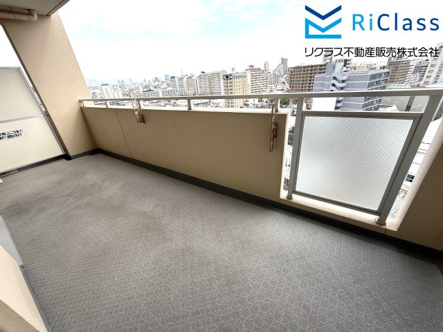 カサベラセントラルプラザ長田のバルコニー