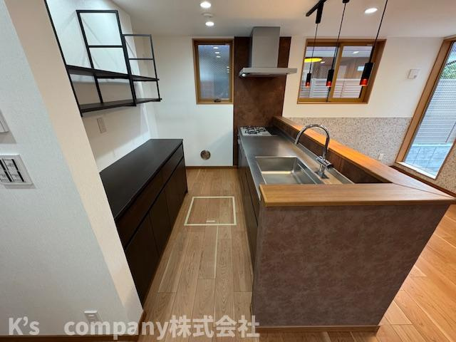 茅ヶ崎市浜竹3丁目　新築戸建　1号棟のキッチン|キッチンスペース◇◇