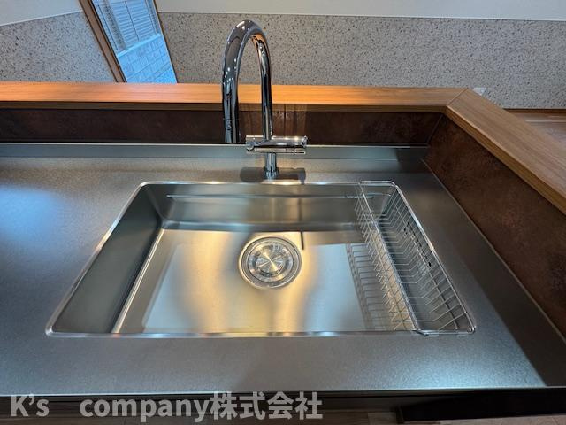 茅ヶ崎市浜竹3丁目　新築戸建　1号棟のキッチン|キッチンシンク◇◇
