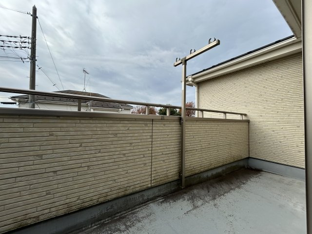 中古戸建　柏市増尾台のバルコニー