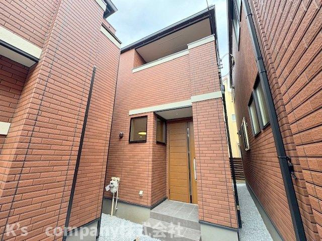 茅ヶ崎市浜竹3丁目　新築戸建　2号棟の外観|2号棟完成済み◇◇