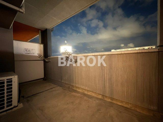 福岡市東区東浜１丁目の賃貸マンションのバルコニー