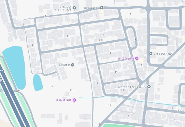 亀岡市大井町小金岐　第2期　新築一戸建ての地図