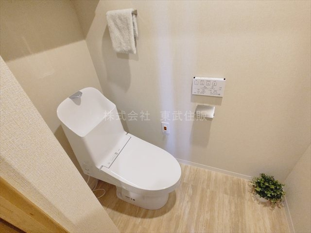 【トイレ】 | ザ・ステイツ志木幸町 | 落ち着いた色調のトイレです